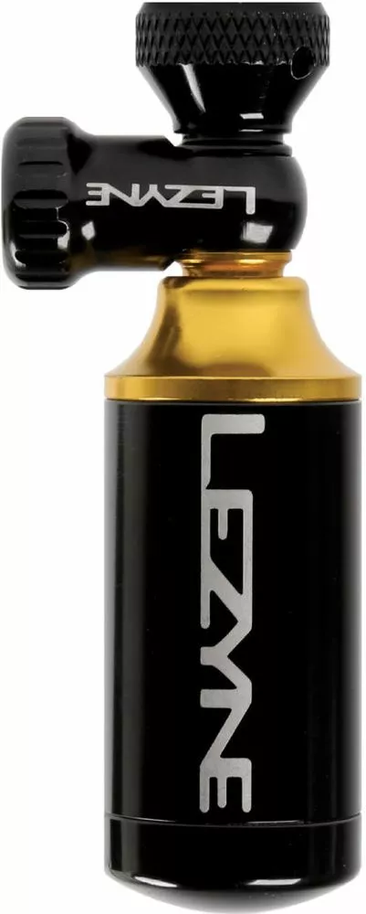 Lezyne Tubeless CO2 Blaster Schwarz/gold 2 Lezyne Tubeless CO2 Blaster Schwarz/gold – Bild 2
