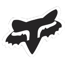 Fox Racing (Bekleidung) FOX HEAD - 4" Sticker