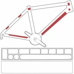 ZEFAL Zéfal Rahmenschutzfolie Skin Armor Set M