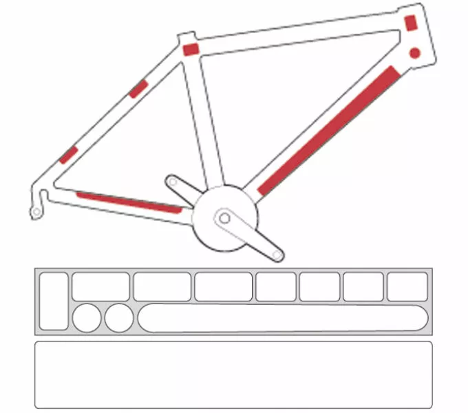 ZEFAL Zéfal Rahmenschutzfolie Skin Armor Set M 1 ZEFAL Zéfal Rahmenschutzfolie Skin Armor Set M