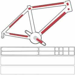 ZEFAL Zéfal Rahmenschutzfolie Skin Armor Set L