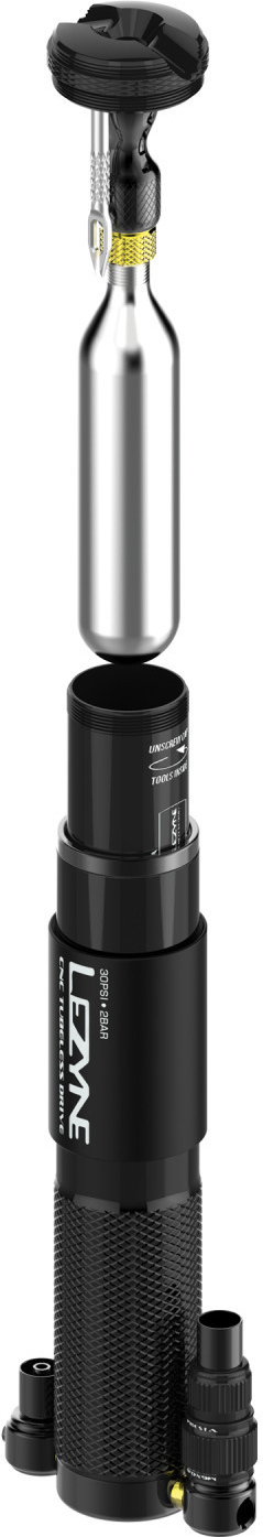 Lezyne Minipumpe CNC Tubeless Drive 2 Lezyne Minipumpe CNC Tubeless Drive – Bild 2